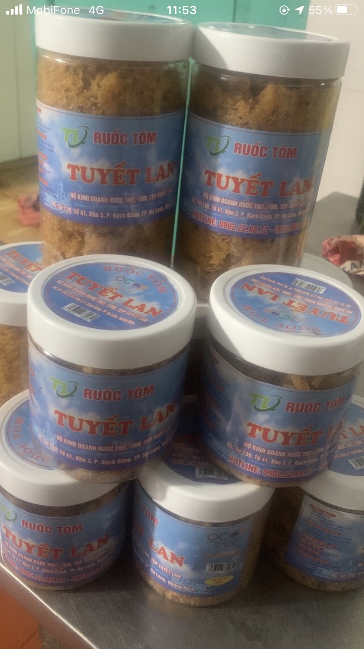 Ruốc tôm Tuyết Lan